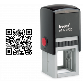 Tampon encreur QR Code 30x30mm