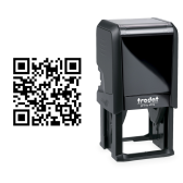 Tampon encreur QR Code 40x40mm