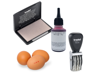 Pack Tampon oeuf dateur