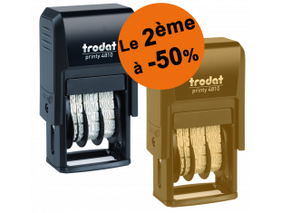 Lot de 2 tampons dateurs 4810
