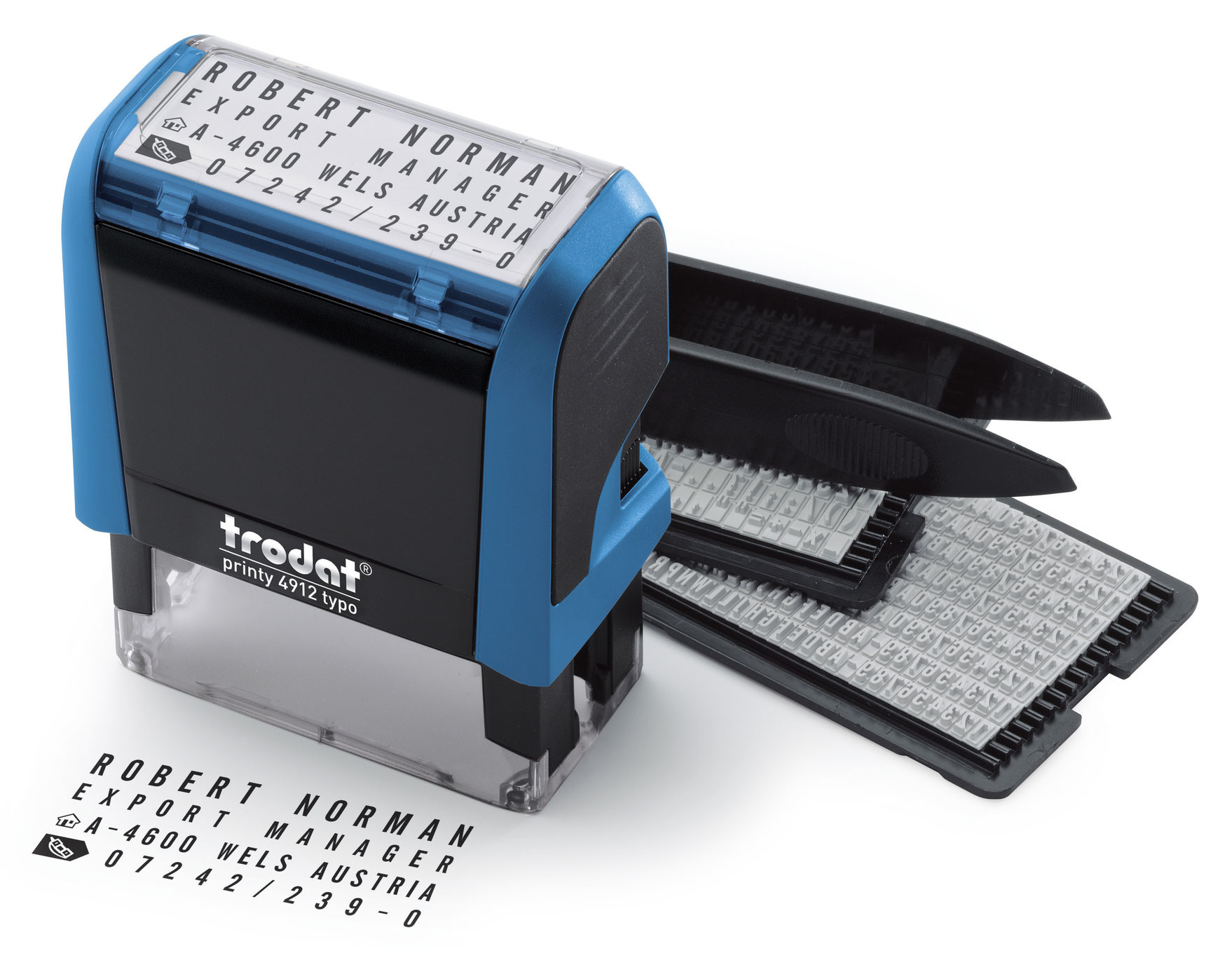 Trodat Printy 4912 Typo