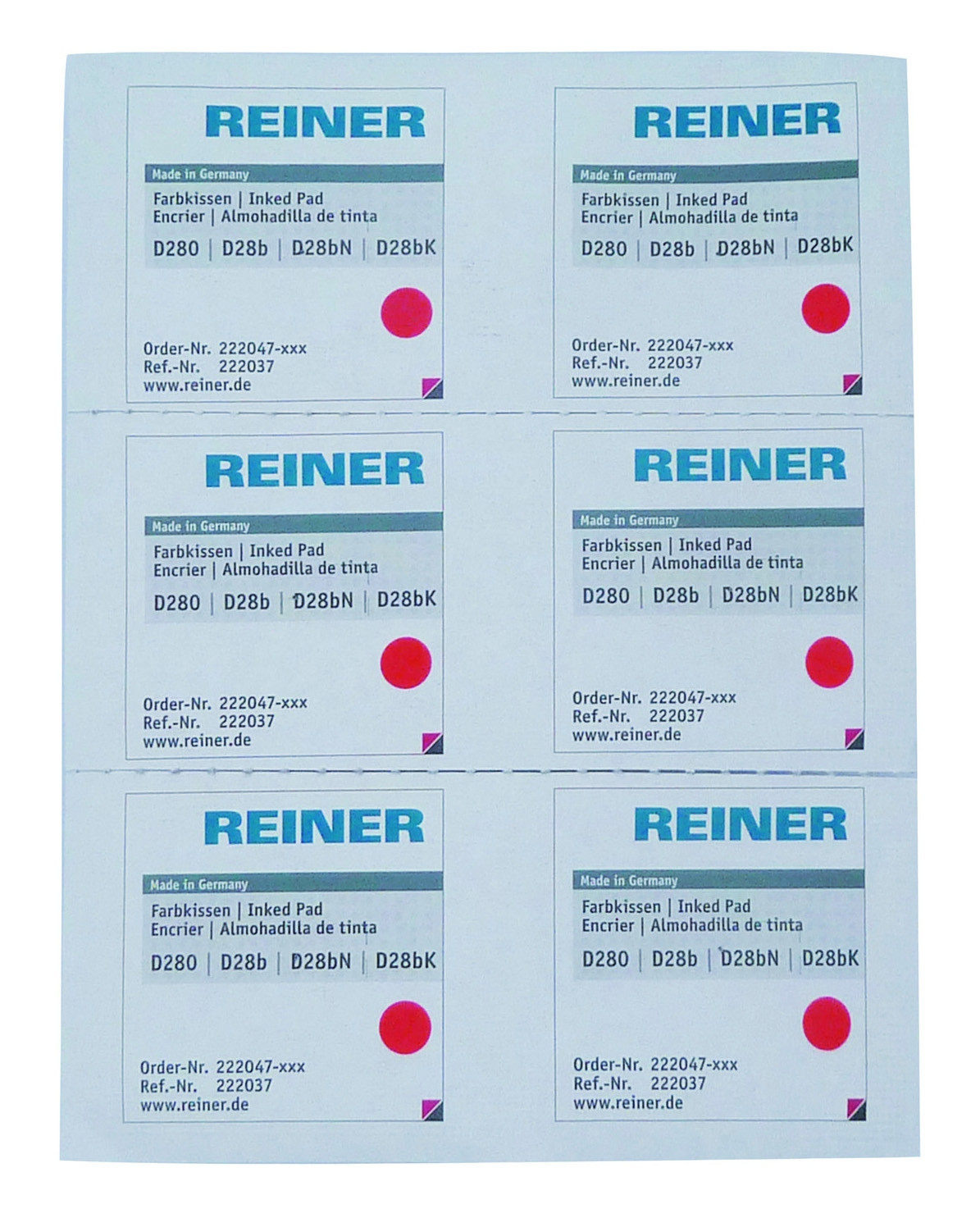 Encreurs Reiner D28b