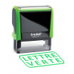 Tampon Encreur Lettre Verte