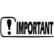 Tampon Encreur IMPORTANT