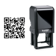 Tampon encreur QR Code 40x40mm