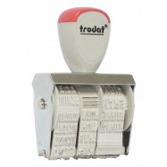 Tampon dateur manuel spécial huissier 1013H 4mm