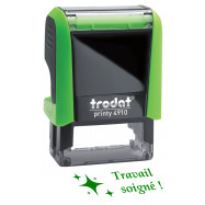Tampon Enseignant Travail soigné