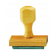 Tampon Bois Oval 60x23mm 1 à 6 lignes
