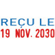 empreinte recu le