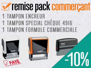 REMISE TAMPONS ENCREURS COMMERCANTS